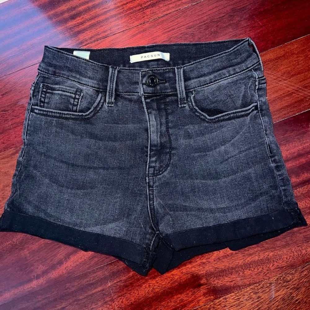 Black Pacsun Jean Shorts